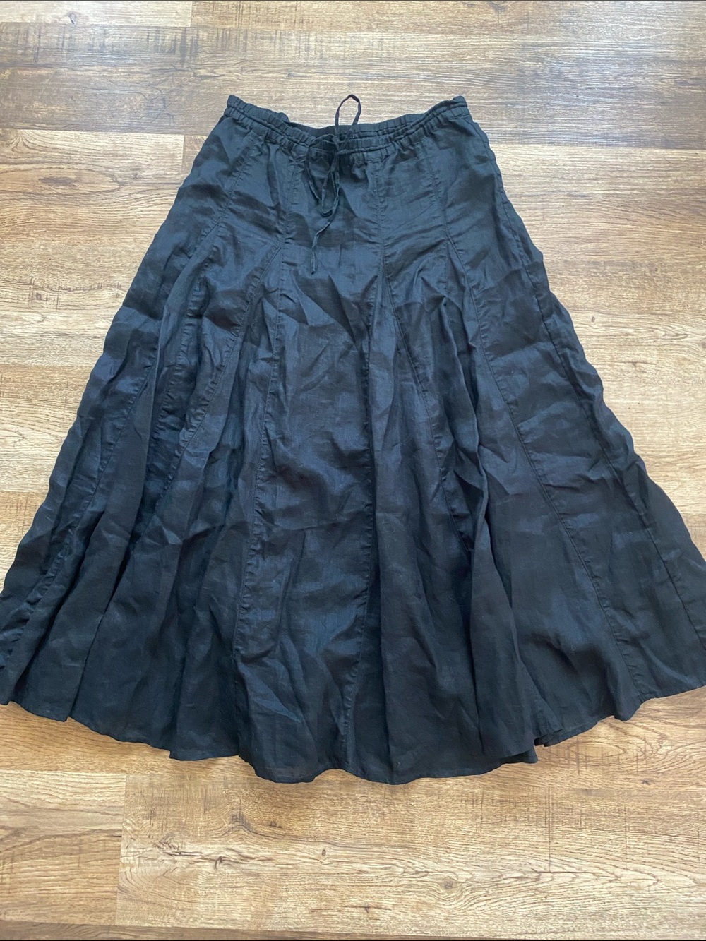 Ann Taylor 100% Linen Maxi Skirt Womens Small